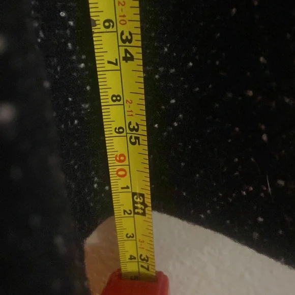 Old Navy Dress Sz L Black White Sleeveless Fit and Flare Textured Stretch Knit - Picture 4 of 10